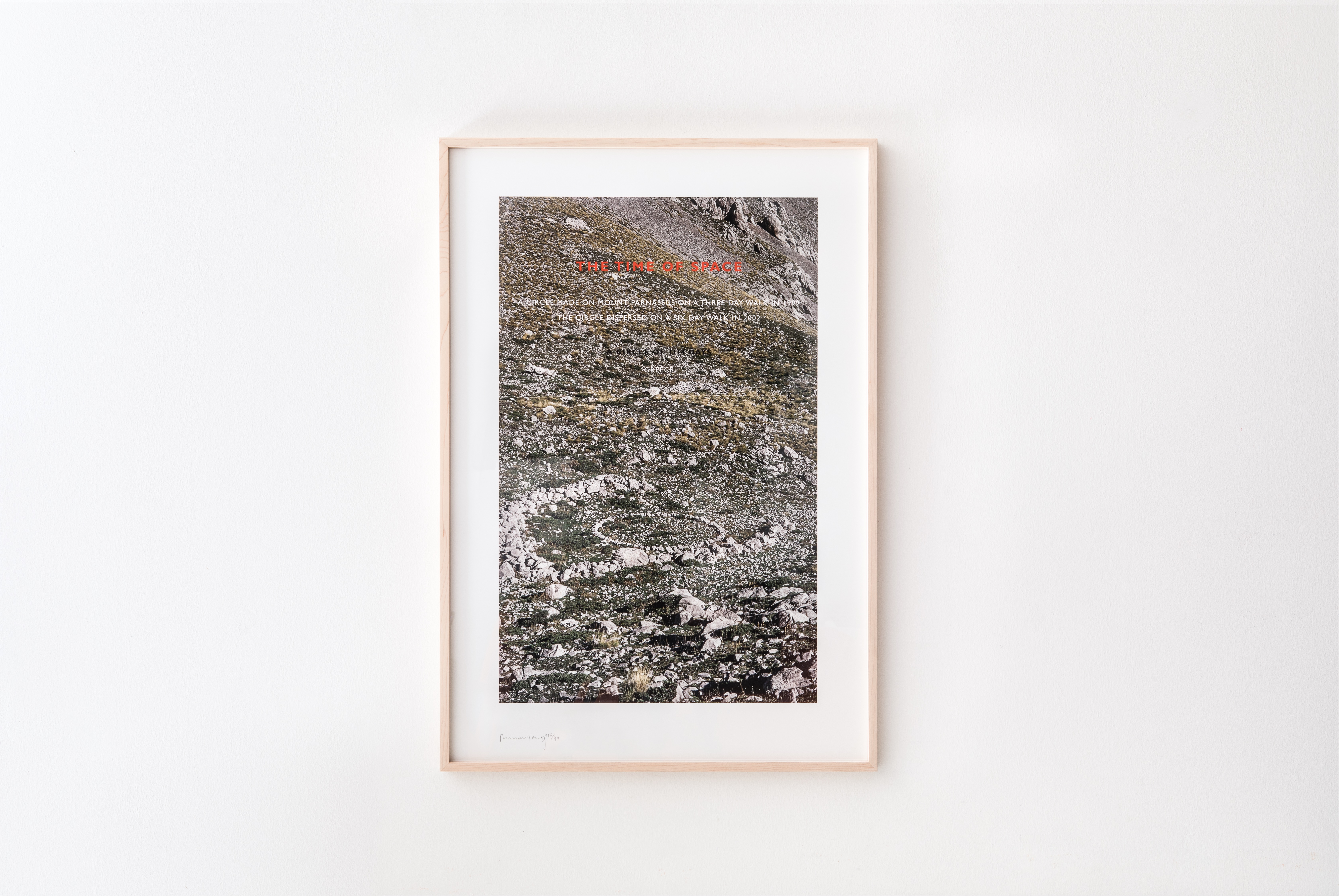 Amazing Editions - Richard Long (The Time of Space, 2005)