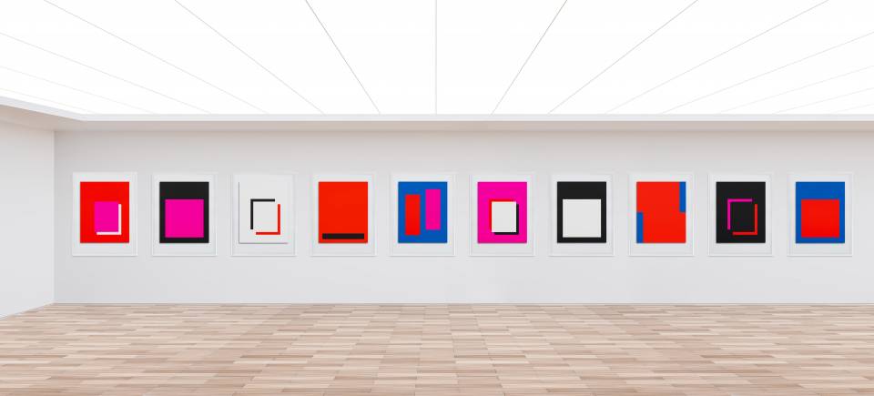 Image Nr:1 Siebdruck 1-10, 2017 